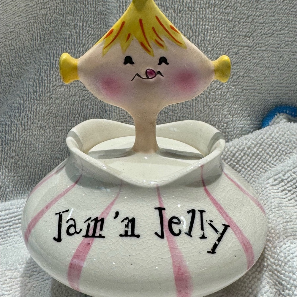 Pixieware vintage Jam 'n Jelly Jar